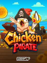 Chicken Pirate crash game at YAMANPAWS COM